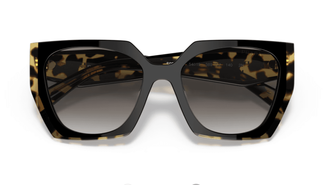 Prada 15WS — Frente (hastes abertas)