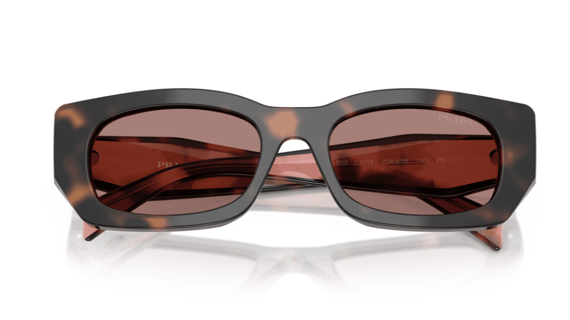 Prada B05S — Frente (hastes abertas)